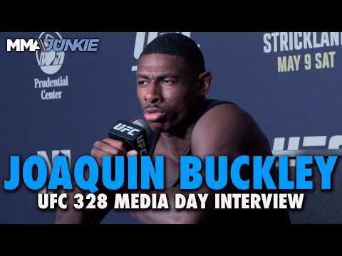 Joaquin Buckley repeats same answer throughout media day interview | UFC 328