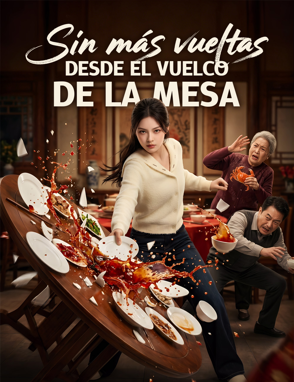 Sin más vueltas desde el vuelco de la mesa poster