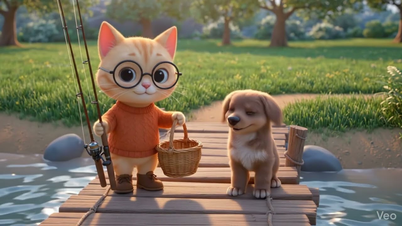 Ep.6: "ANTONY THE CAT AND RECK THE DOG ENJOY A FUN FISHING ADVENTURE TOGETHER" #xuhuongyoutube