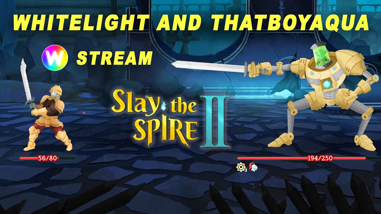 Whitelight ft. ThatBoyAqua | Slay The Spire 2 Stream