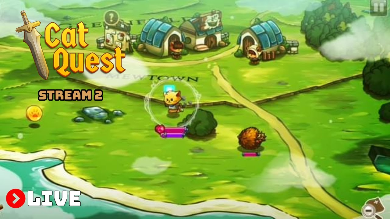 Cat Quest (LIVE Gameplay) - Stream 2