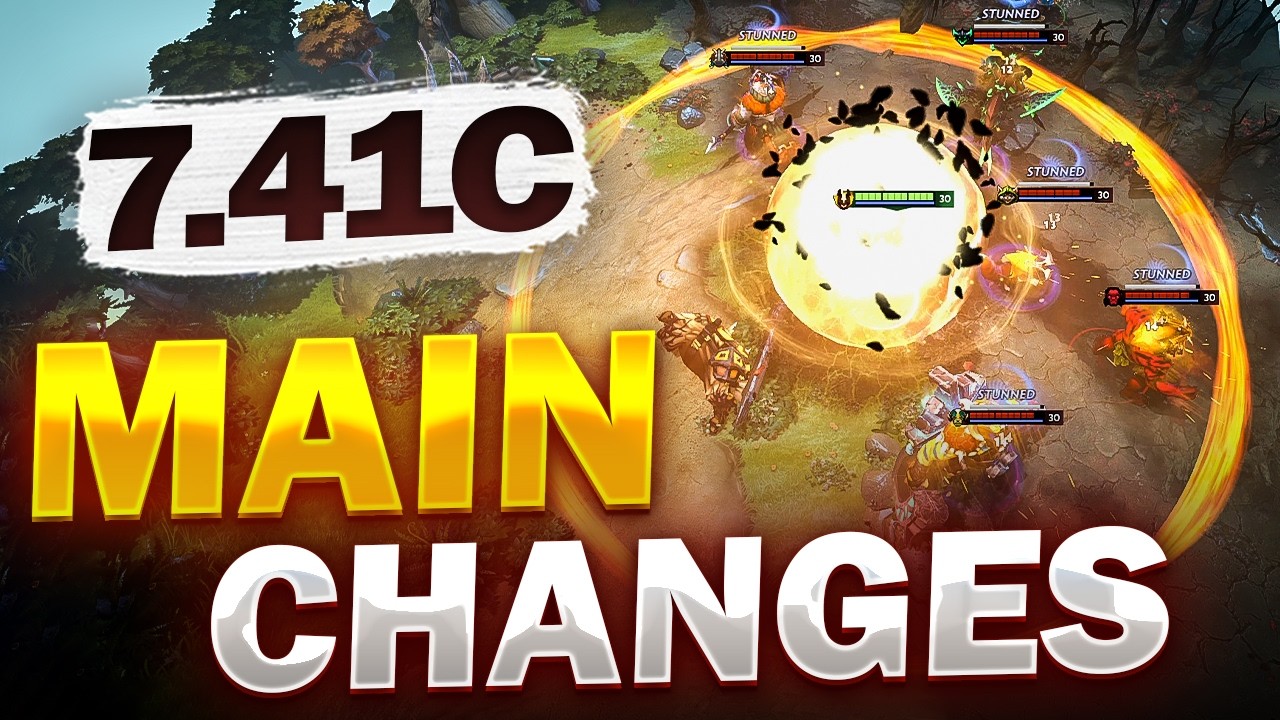 Dota 2 NEW 7.41c Patch - Main Changes!