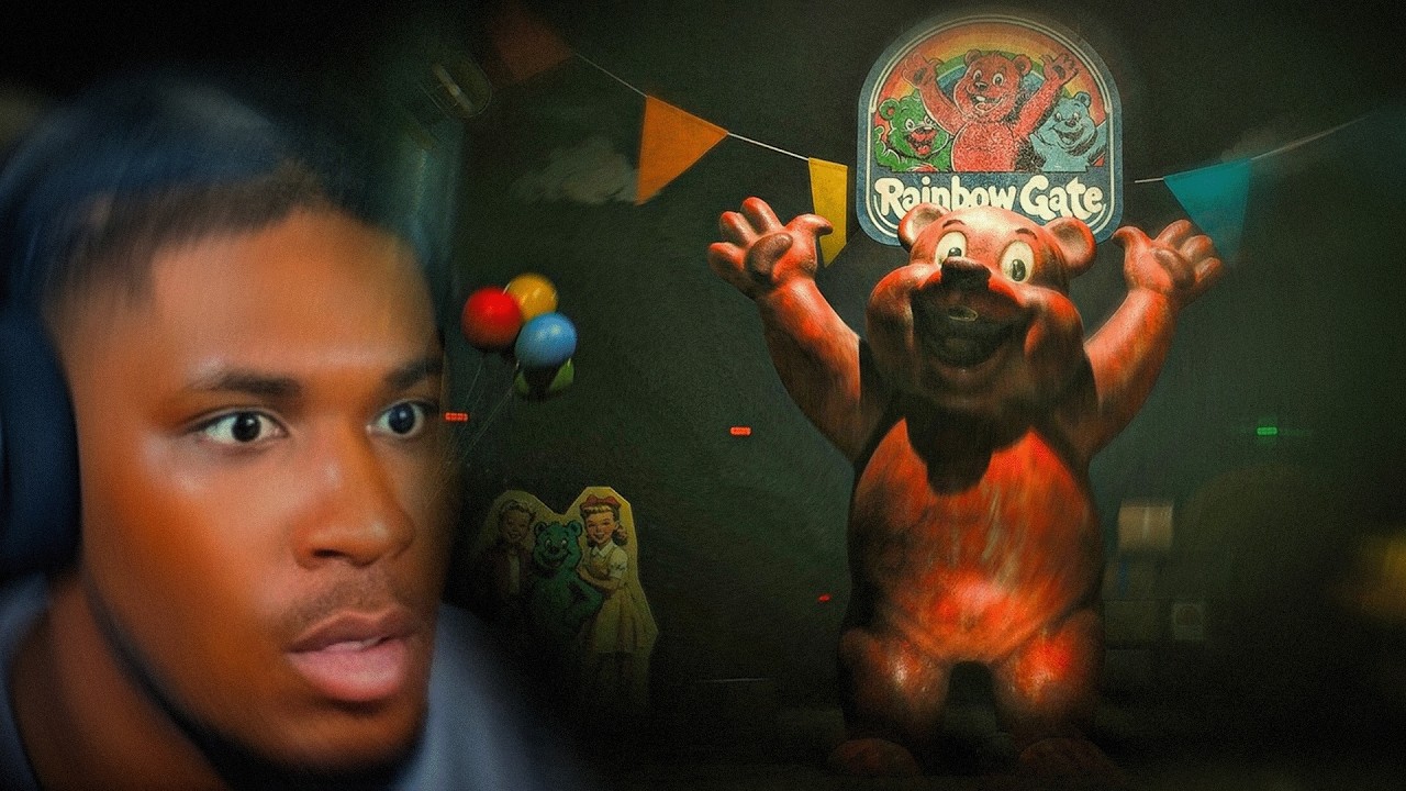 WE EXPLORED AN "ABANDONDED" AMUSEMENT PARK WHERE CHILDREN WENT MISSING... (RAINBOW GATE) background