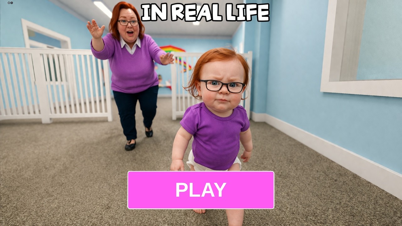 BETTY Caught in BETTY'S NURSERY ESCAPE IN REAL LIFE! OBBY Roblox Update All Morphs Full Gameplay