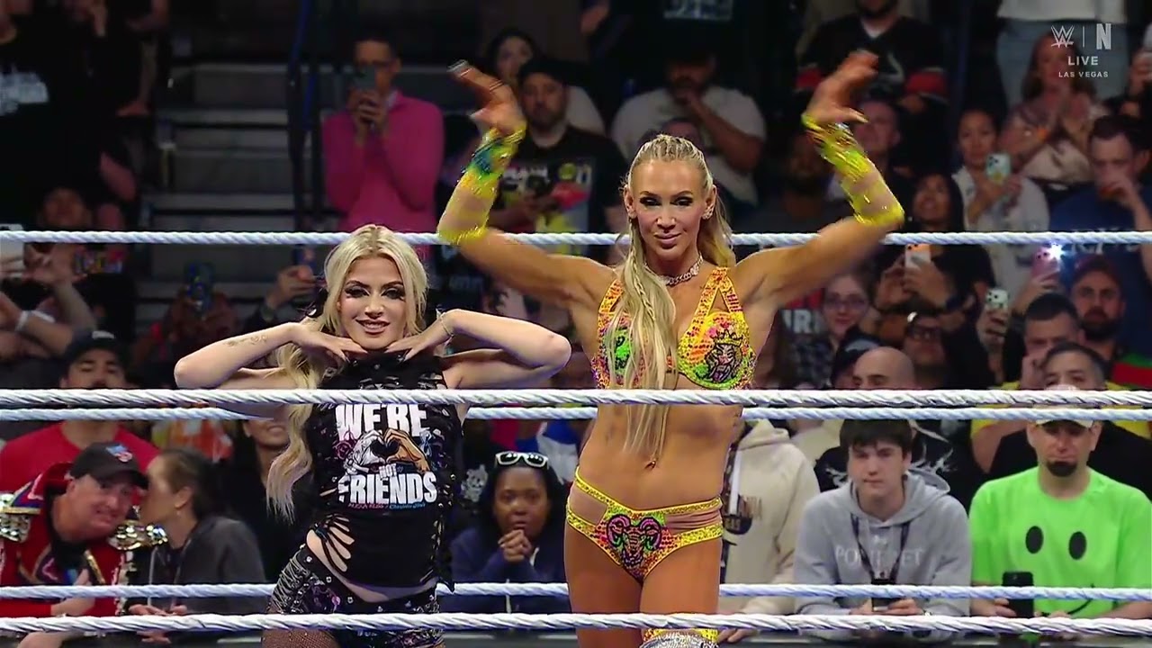Charlotte Flair & Alexa Bliss vs Bayley & Lyra Valkyria | SmackDown Apr 17, 2026