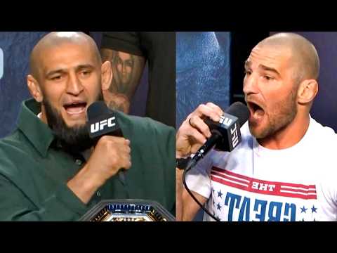 Самая Дикая пресс конференция UFC 328 Хамзат vs Стрикленд