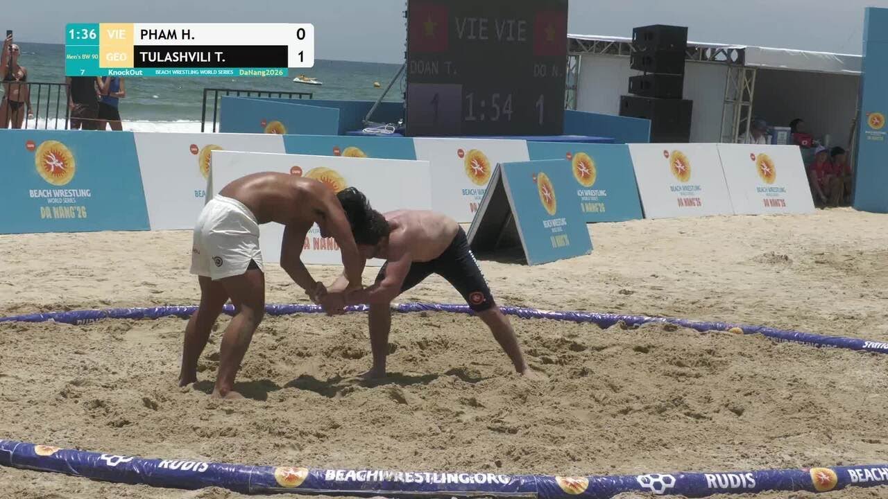 Huynh Minh Hieu PHAM (VIE) vs. Tornike TULASHVILI (GEO) • KnockOut • Men's BW 90Kg