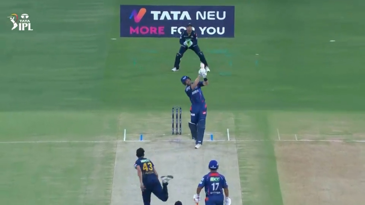 IPL 2025 M26: LSG vs GT - Aiden Markram Six background