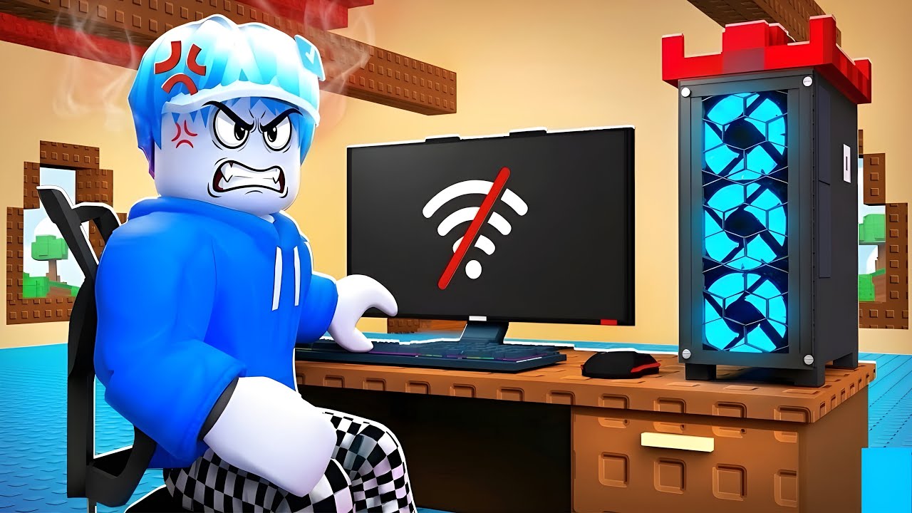 WiFi လိုင်းပျက်သွားလို့ Robloxဆော့လို့မရတော့ဘူးဗျို့/Roblox Fix Your Trash WiFi
