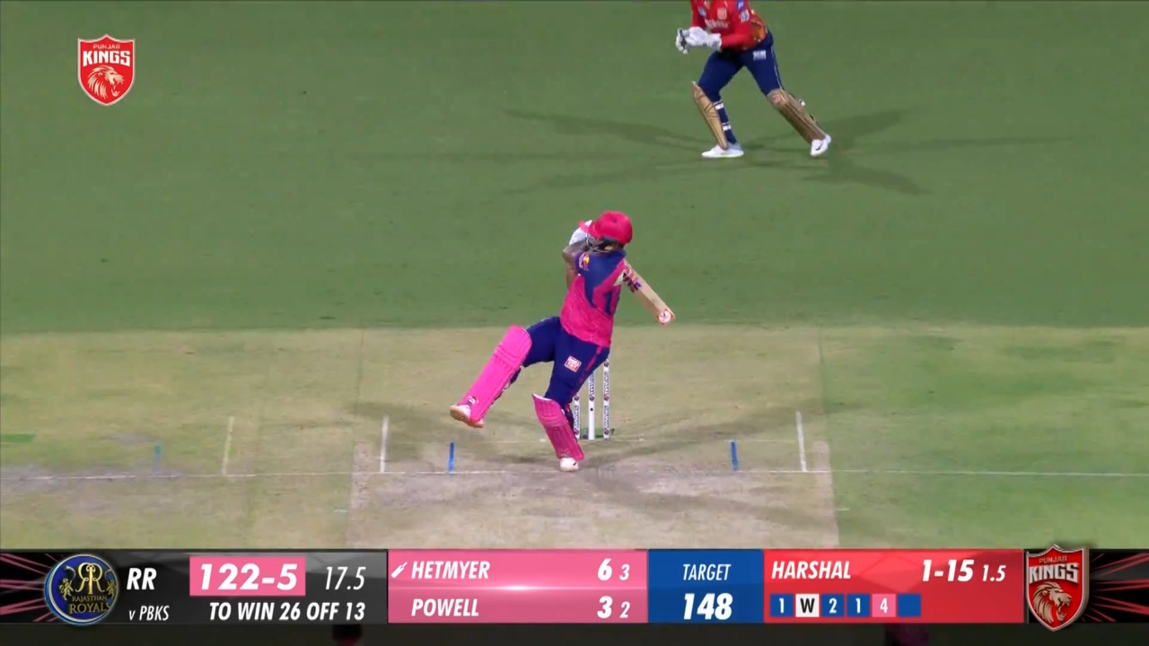 M27: PBKS vs RR – Shimron Hetmyer Six