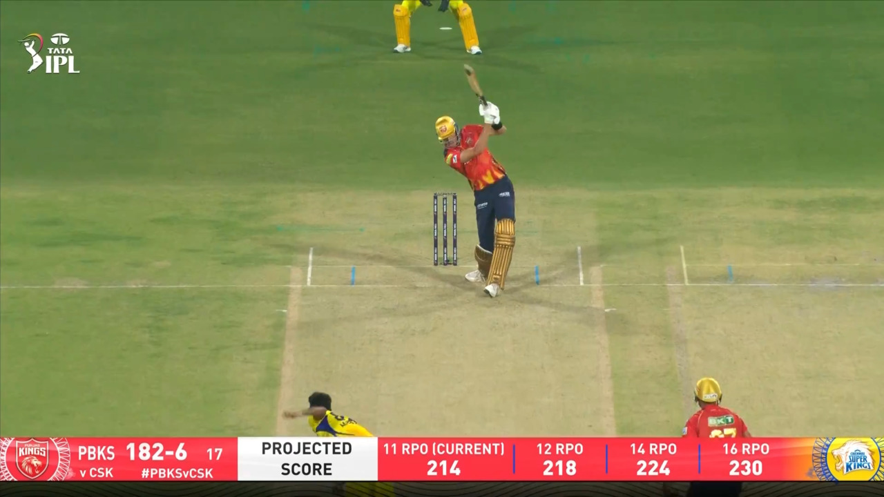 IPL 2025 M22: PBKS vs CSK - Marco Jansen Six background