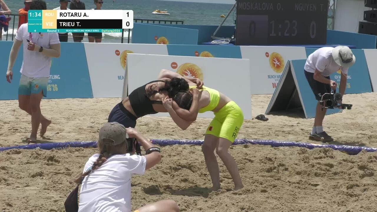 Ana Maria Gianina ROTARU (ROU) vs. Thi Yen TRIEU (VIE) • Round 1 • Women's BW 50Kg