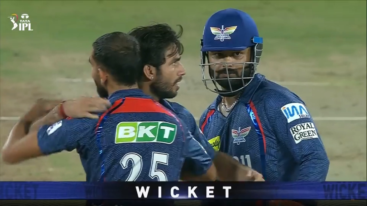 IPL 2025 M07: SRH vs LSG - Fall of Wickets