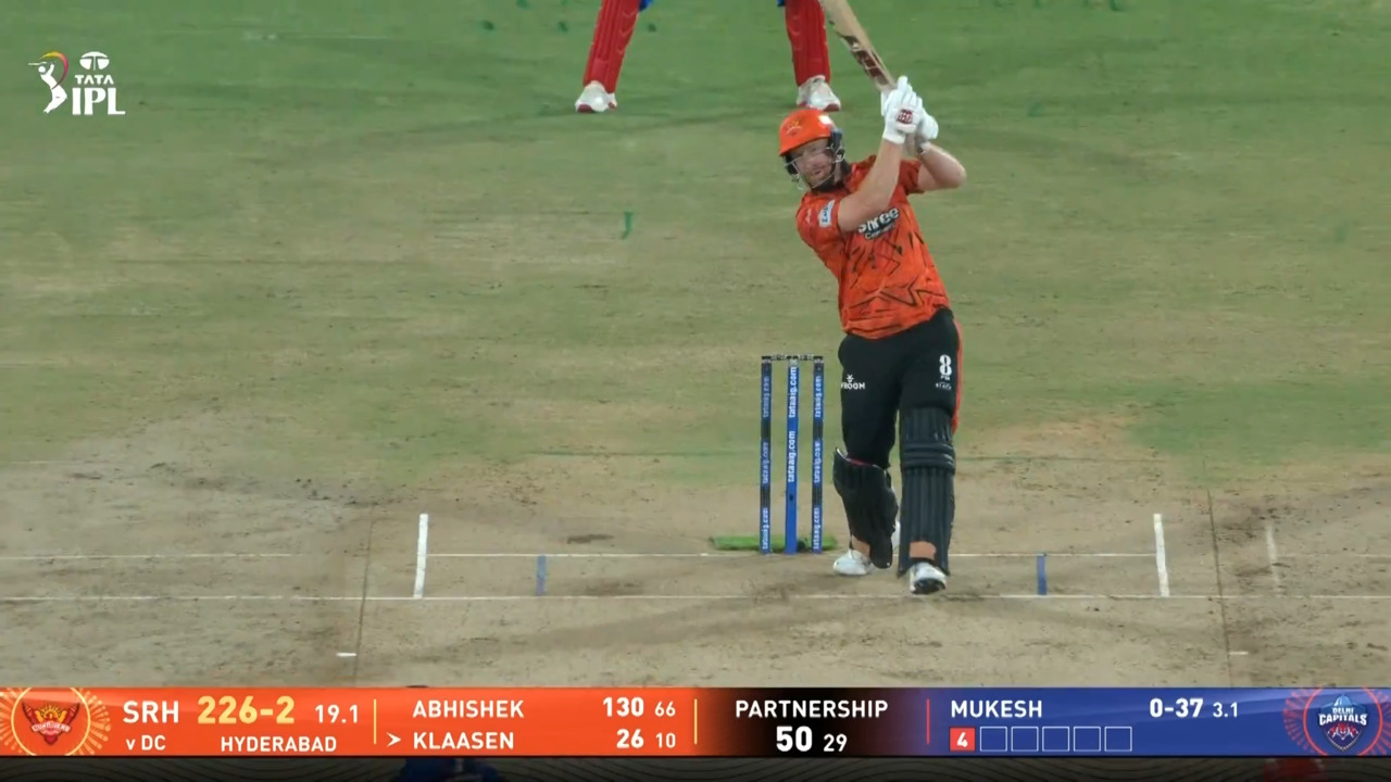 IPL 2026 M31: SRH vs DC - Heinrich Klaasen Six