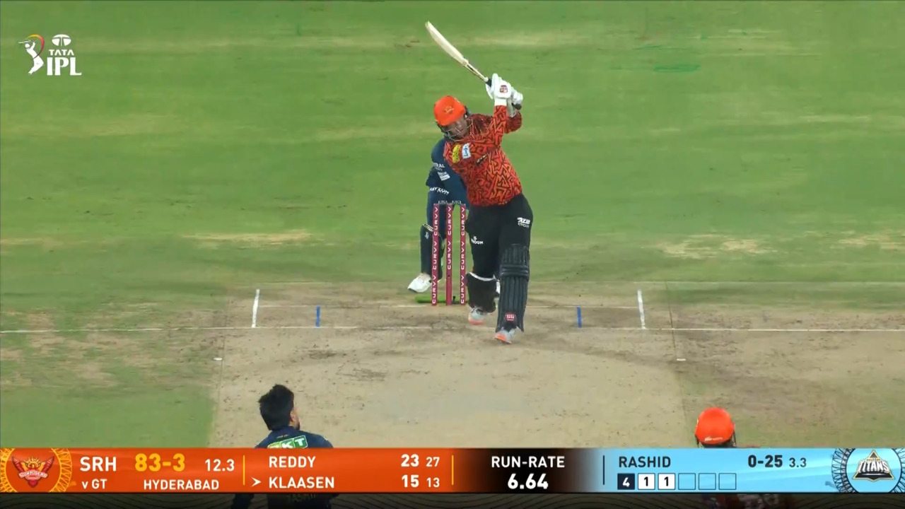 IPL 2025 M20: SRH vs GT - Heinrich Klaasen Six