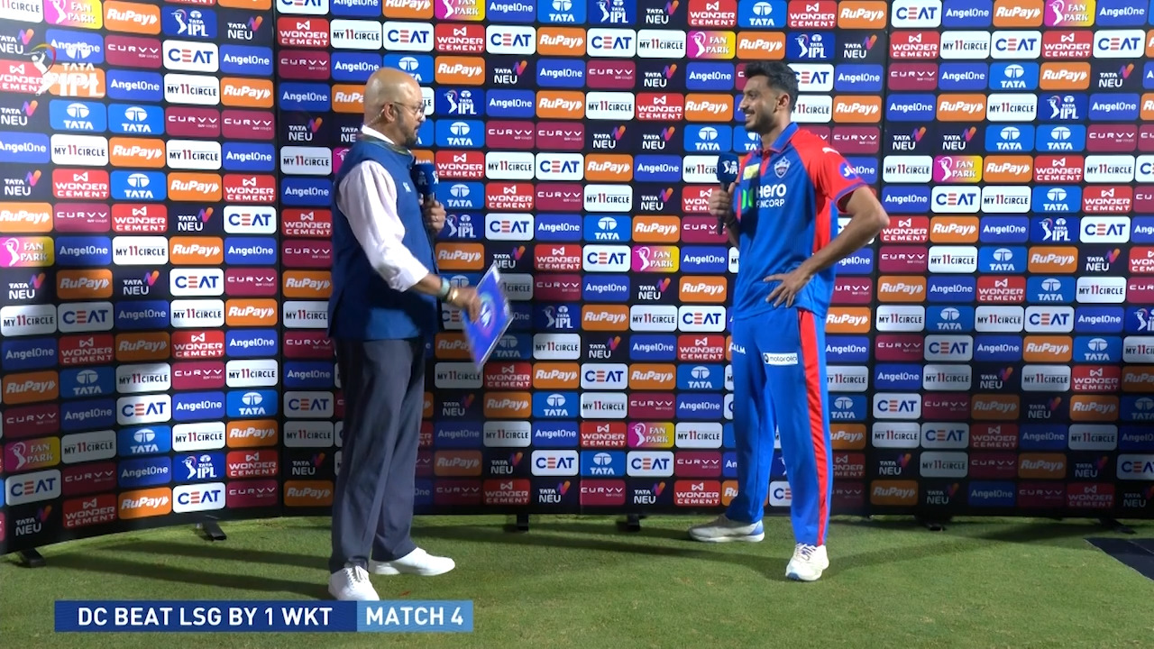 IPL 2025 M04: DC vs LSG - Post Match Presentation