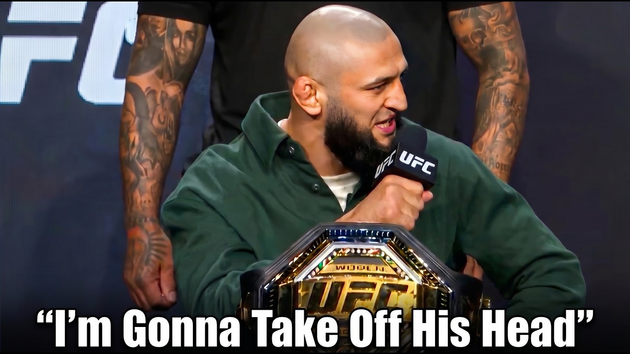 KHAMZAT TO STRICKLAND: I AM YOUR "TERRORIST!...I'm gonna kill him! Allah Akbar!!â đłđ„