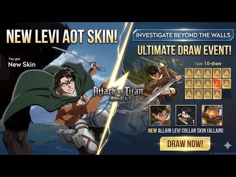 Honor of Kings x Attack on Titan: Is the New Levi Skin Worth It?