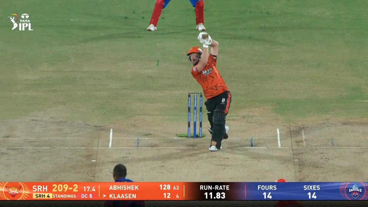 IPL 2026 M31: SRH vs DC - Heinrich Klaasen Six