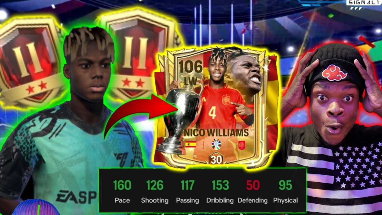 I cooked EVERY opponent in FC II with Nico Williams. Is he the most Broken winger?? TOP Gameplay!π₯
