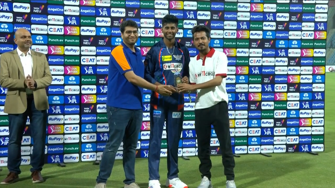 M11: LSG vs PBKS – Player of the Match – Mayank Yadav