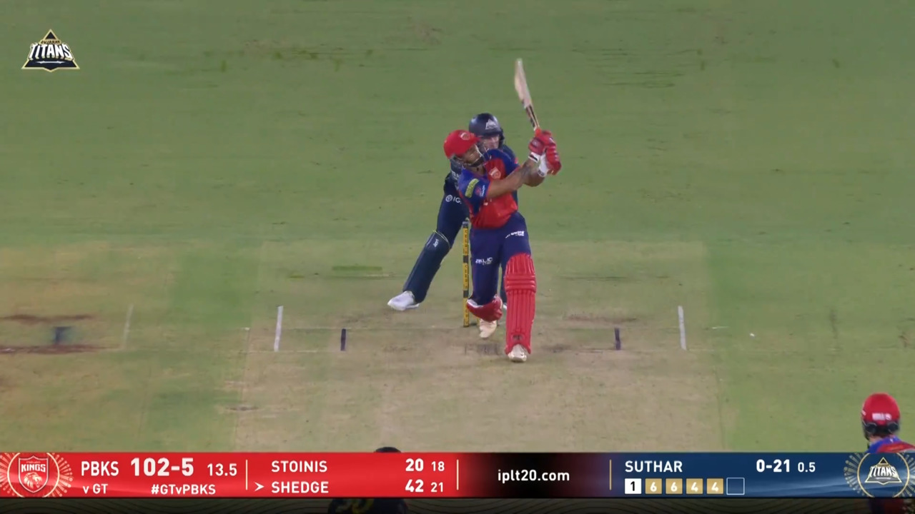 IPL 2026 M46: GT vs PBKS - Suryansh Shedge Six