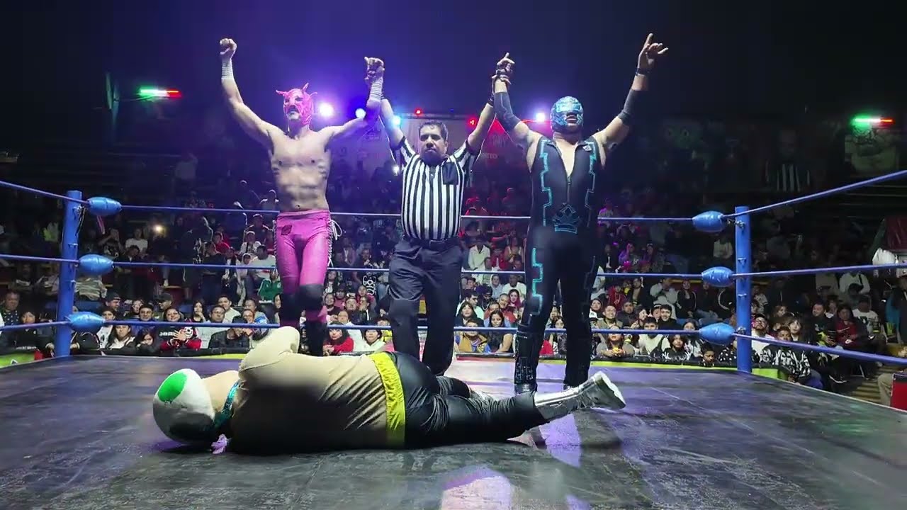Relevos sencillos Kid Laberinto y Rey Caballero ЁЯЖЪ ├Бgil y Toni en la Arena Neza