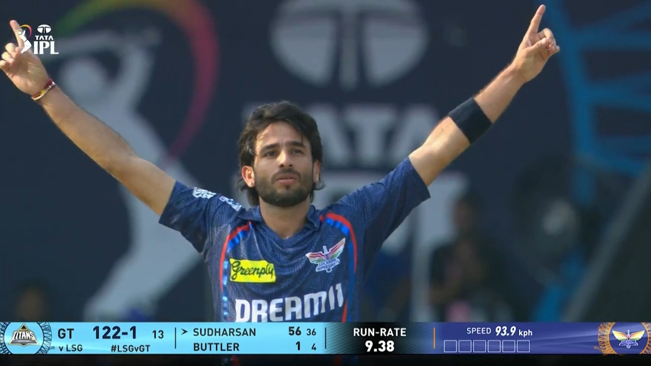 IPL 2025 M26: LSG vs GT - Sai Sudharsan Wicket