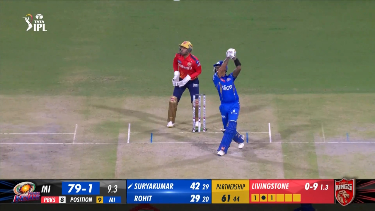 M33: PBKS vs MI – Suryakumar Yadav Six