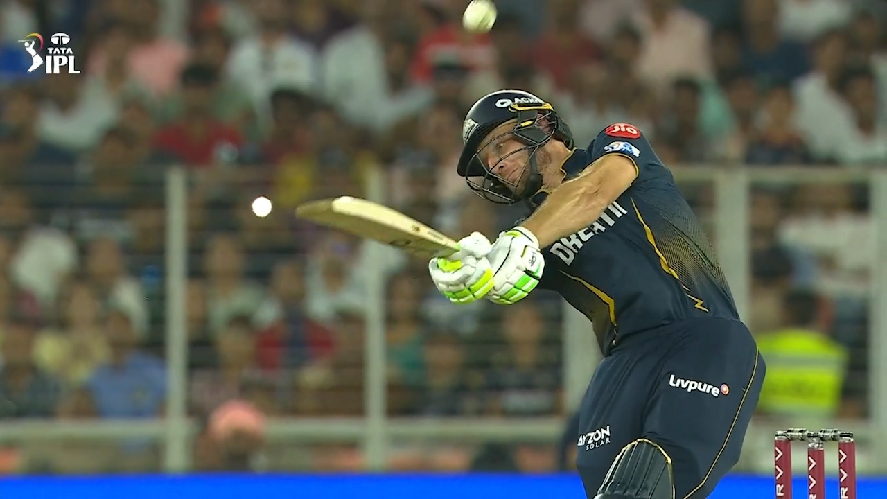 IPL 2025 M35: GT vs DC - Jos Buttler Six background