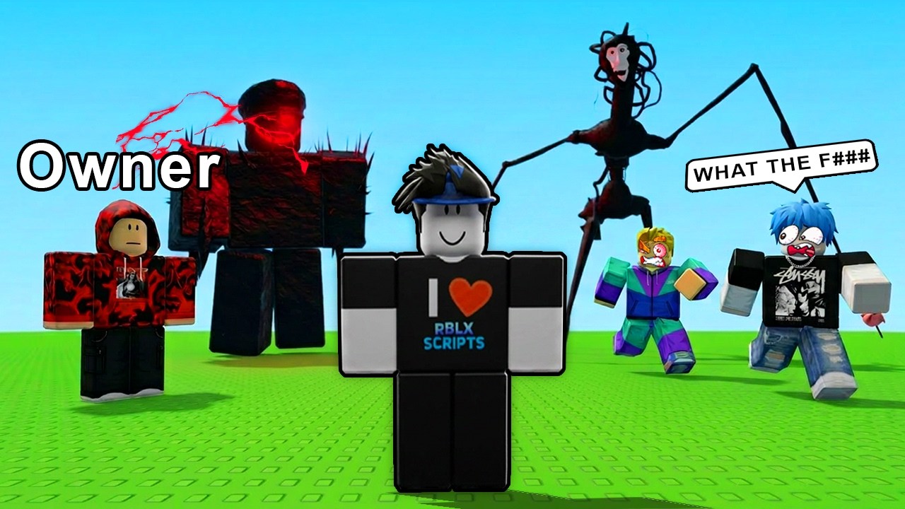 Using HACKS To Troll Game OWNER With EXPLOITS In Roblox