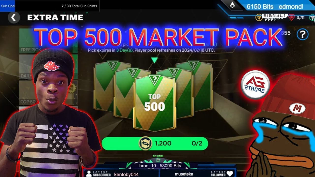 Top 500 MARKET Pick!🔥🔥 These packs are JUICED!! - FC Mobile