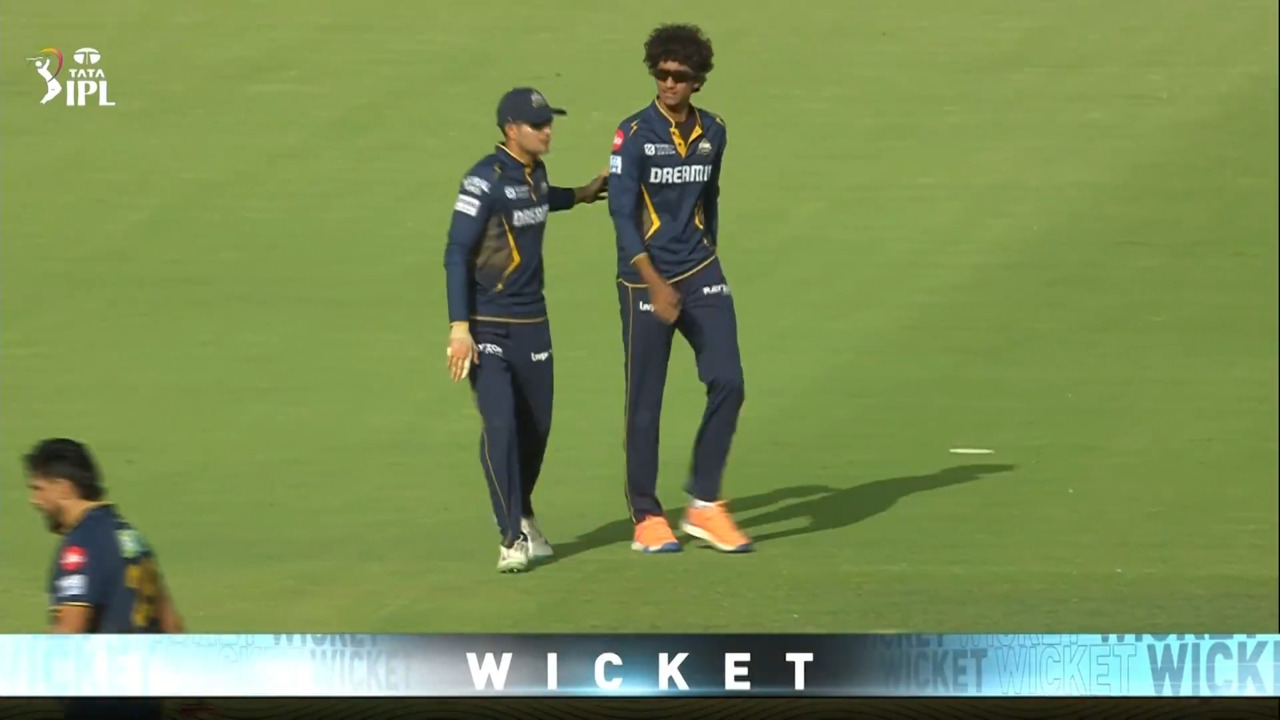 IPL 2025 M35: GT vs DC - Donovan Ferreira Wicket