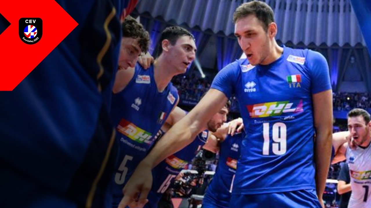Italy's Dominating Moments in the CEV EuroVolley background