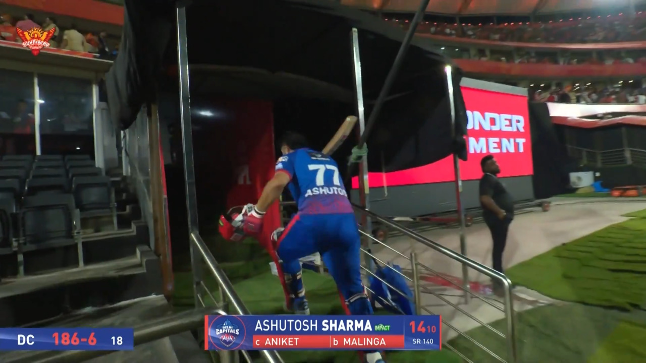 IPL 2026 M31: SRH vs DC - Ashutosh Sharma Wicket