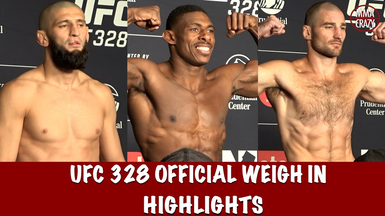 UFC 328 Official Weigh in Highlights, TOUGH CUT for Khamzat Chimaev, 1 WEIGHT MISS
