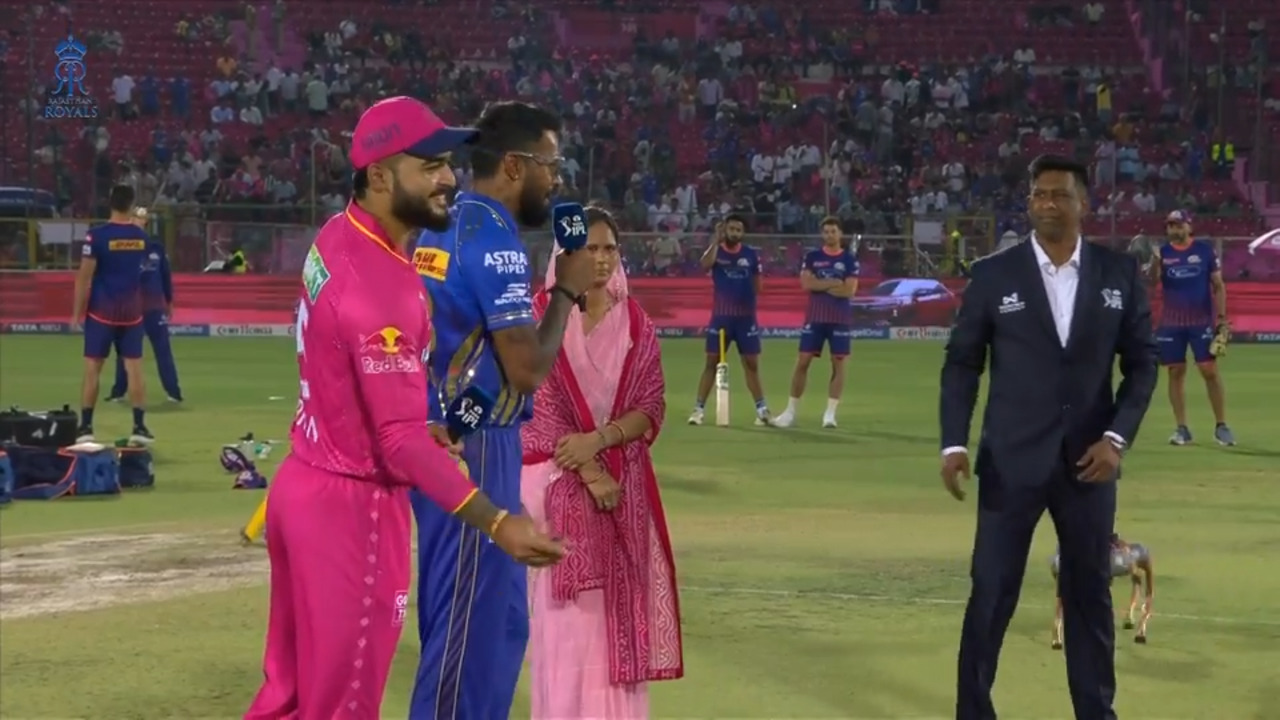 IPL 2025 M50: RR vs MI - Toss