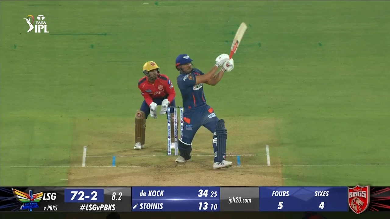 M11: LSG vs PBKS – Marcus Stoinis Six background