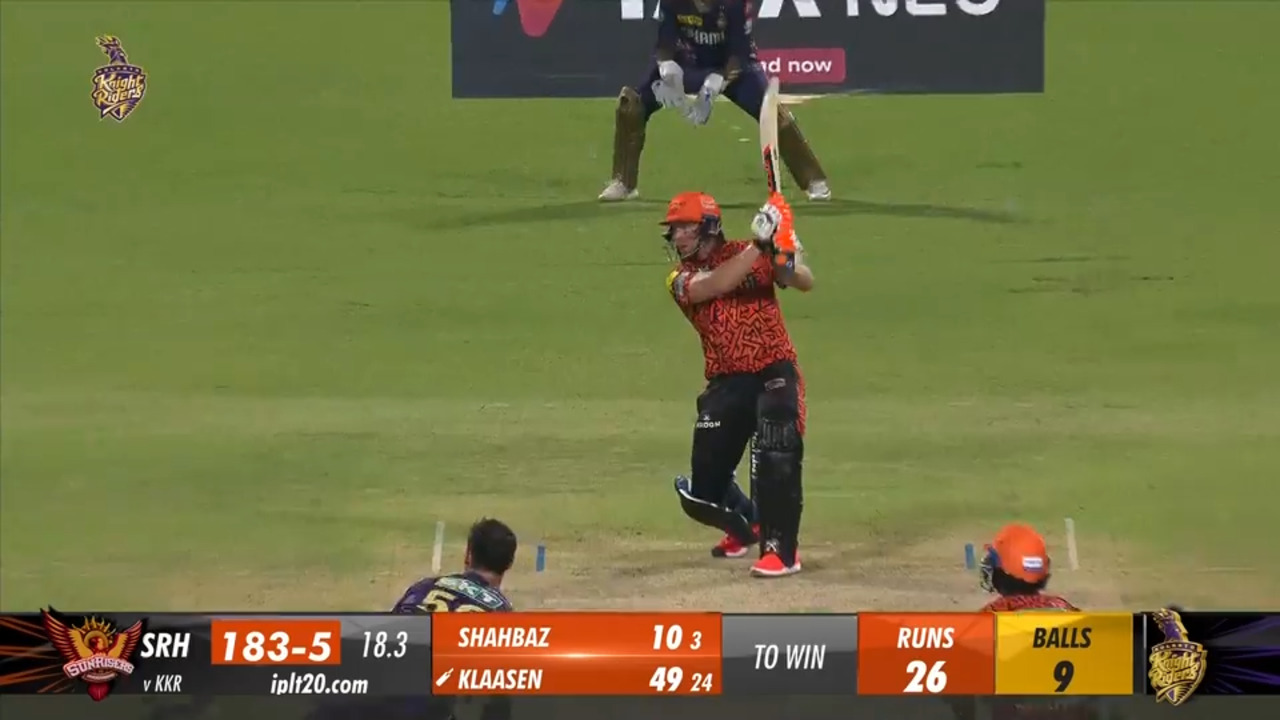 M03: KKR vs SRH – Heinrich Klaasen Six