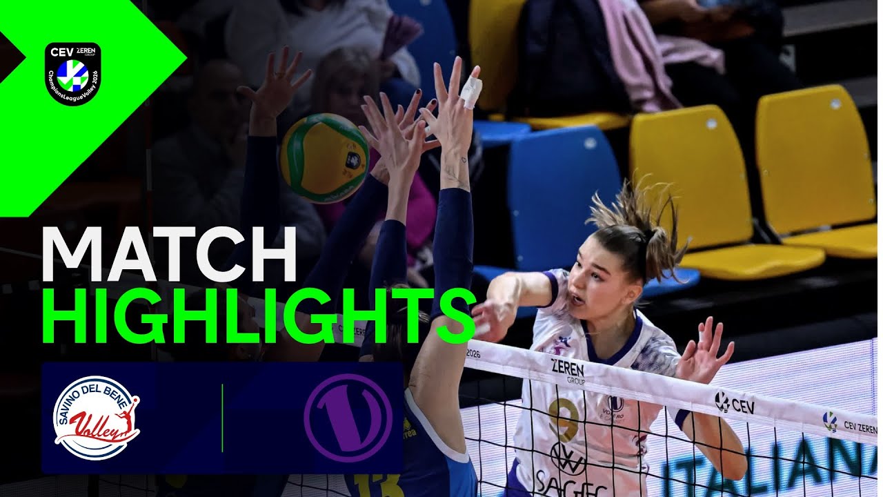 Highlights | Savino Del Bene SCANDICCI vs. Volero LE CANNET | CEV ZEREN Group CL Volley 2026