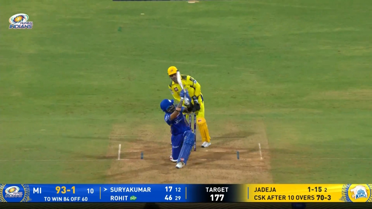 IPL 2025 M38: MI vs CSK - Suryakumar Yadav Six