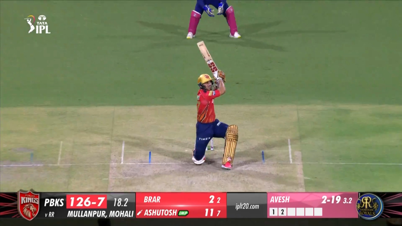 M27: PBKS vs RR – Ashutosh Sharma Six