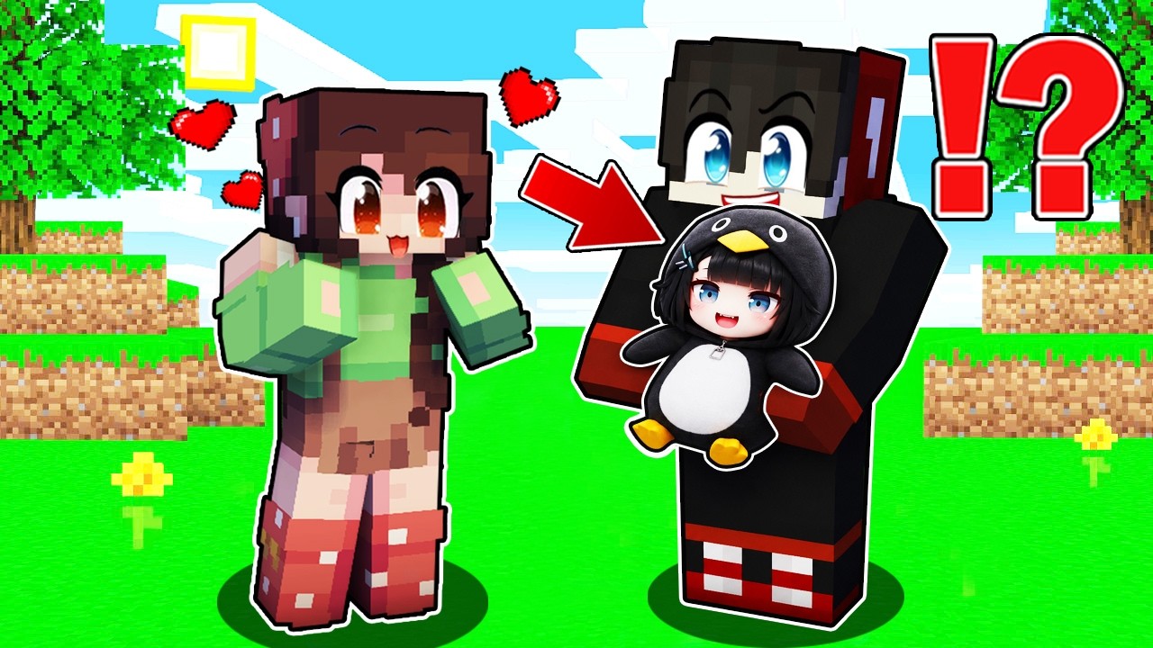 WE ADOPT GUGU GAGA PENGUIN IN MINECRAFT! ( Tagalog )