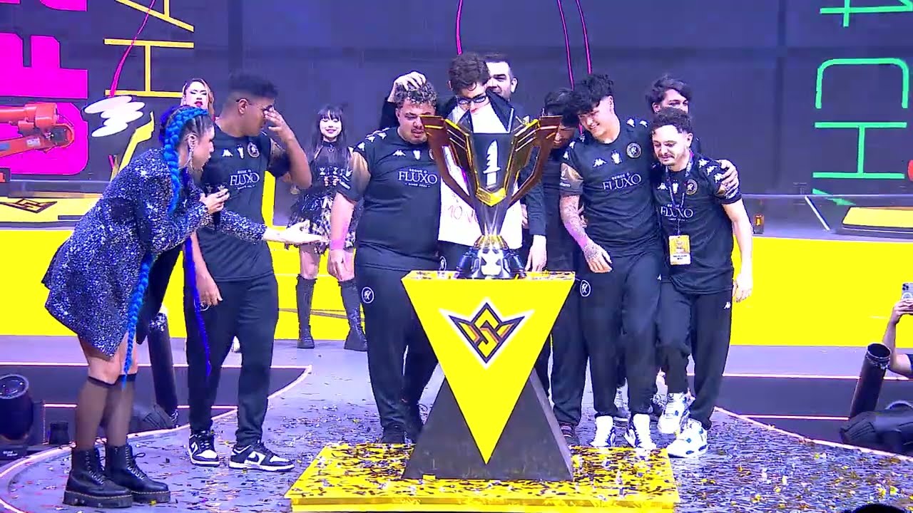 FFWS Global Finals 2024 Champion Moment - Fluxo background