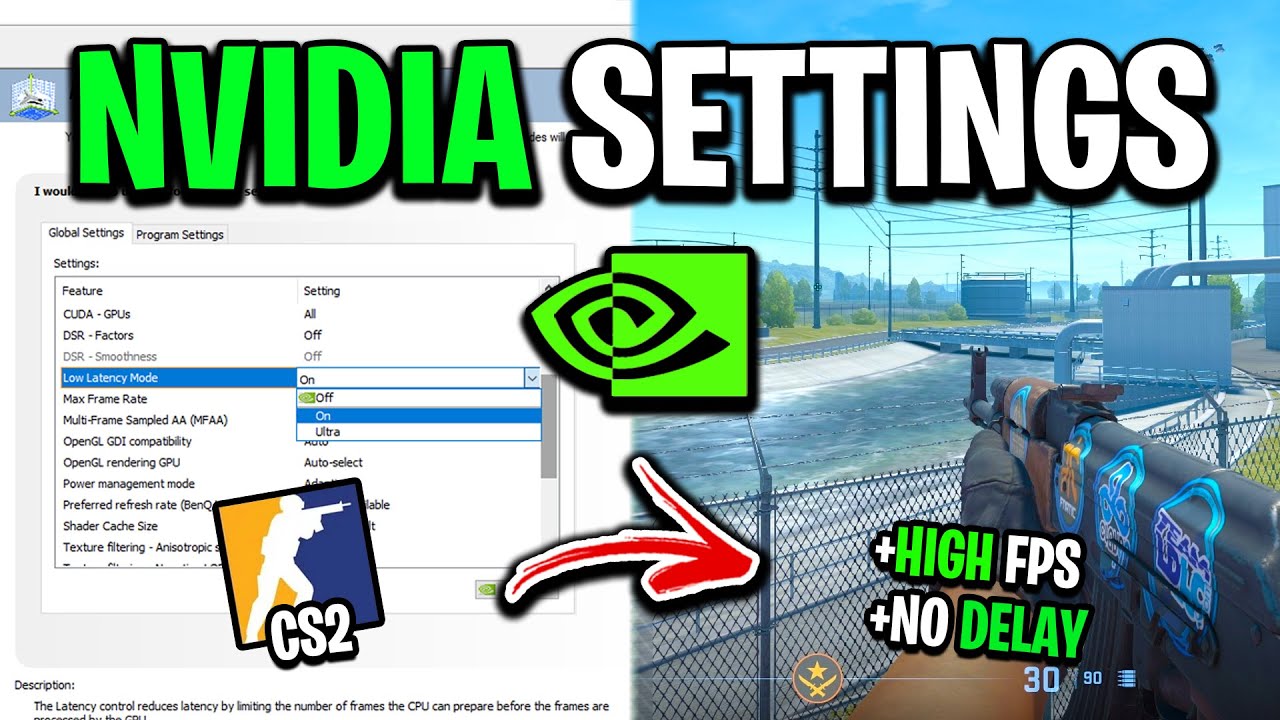 Best NVIDIA Settings for Counter-Strike 2! (CS2 Nvidia Settings) background