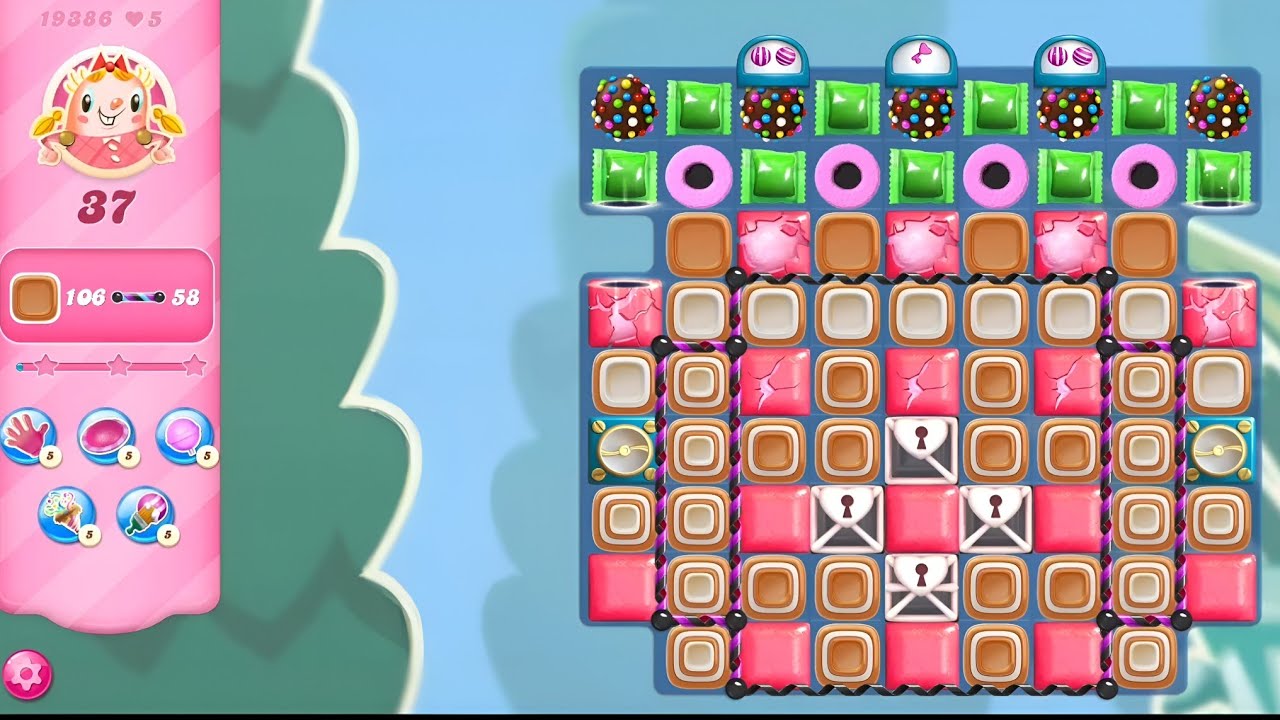 Candy Crush Saga Level 19386 Walkthrough | Tips & Strategy background