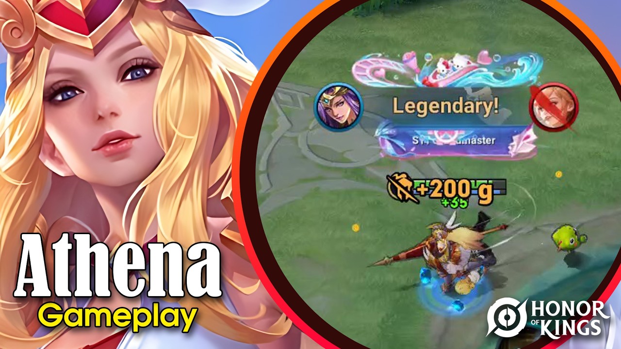 Honor of Kings Athena Gameplay - Jungle Lane