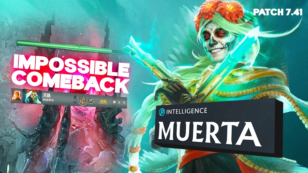 ARTEEZY Almost Incredible COMEBACK in Dota 2 | 7.41