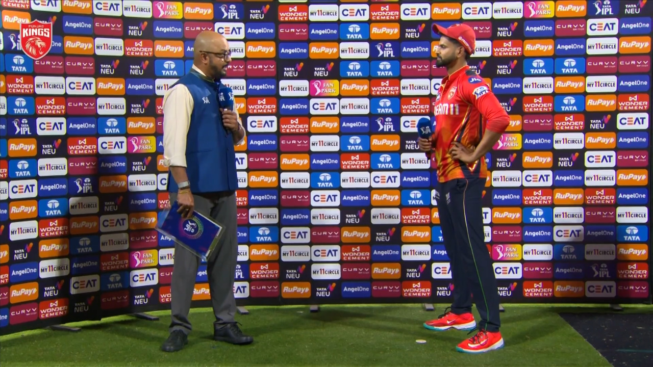 IPL 2025 M22: PBKS vs CSK - Post Match Presentation background