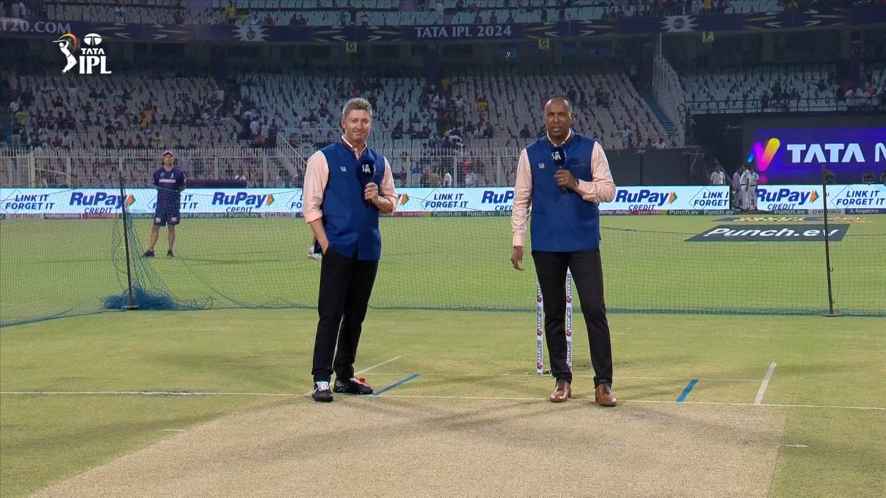 M31: KKR vs RR – Pitch Report background